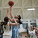 Skyline junior Cienna Rael-Whitsitt shoots in the game on Monday, Feb. 25. Daniel Brenner I AnnArbor.com